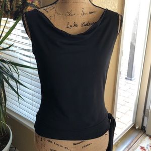 Black stretchy top